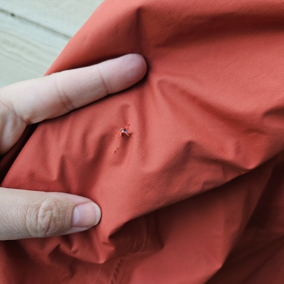 LL Bean orange winter coat 3X Plus small flaws - Picture 11 of 12